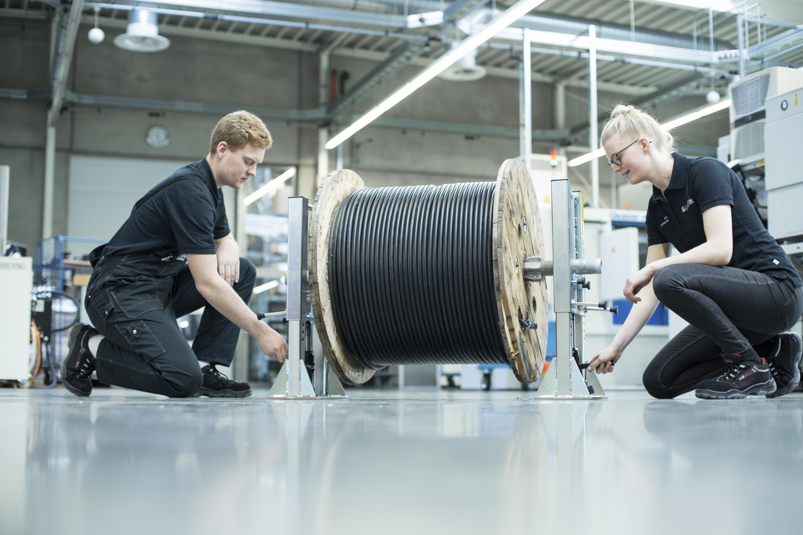 Das Einstiegsmodell für einfaches Trommel-Handling.